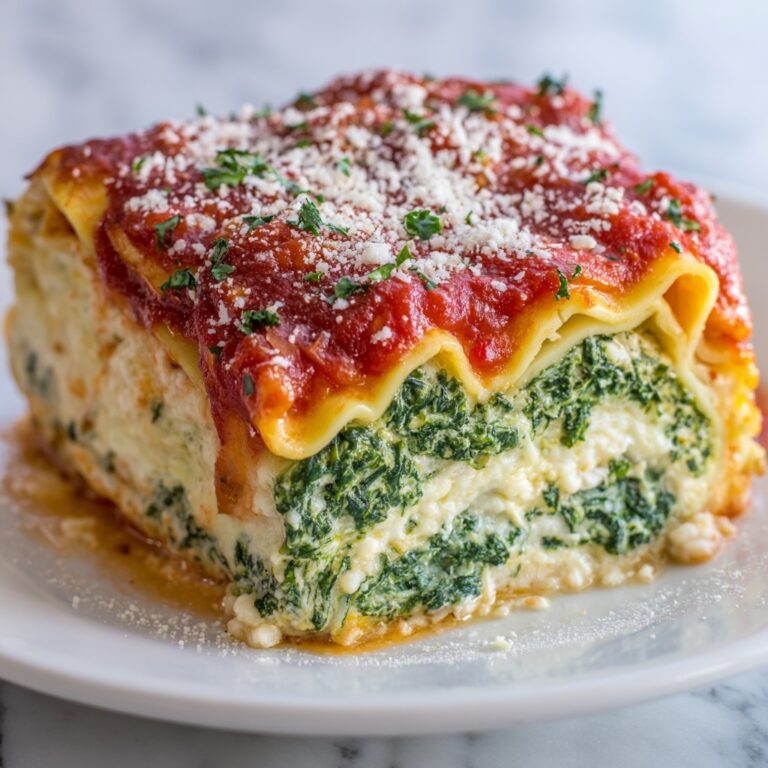 Spinach Mushroom Lasagna: 7 Layers of Pure Comfort Recipe