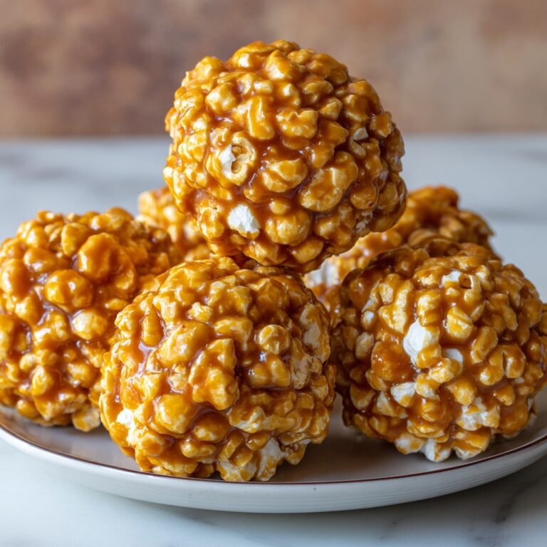 Caramel Popcorn Balls Recipe