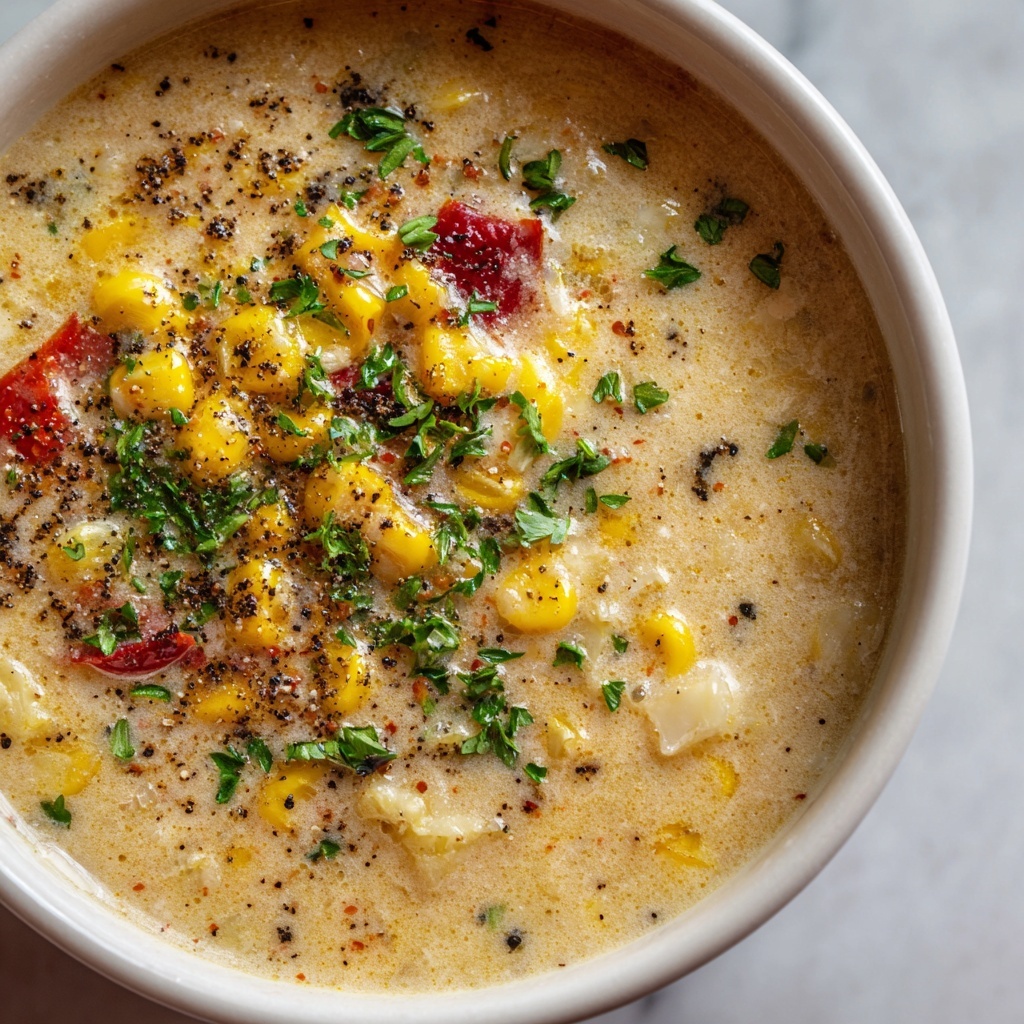 Summer Corn and Zucchini Chowder: Delicious & Wholesome Recipe - Recipe Image
