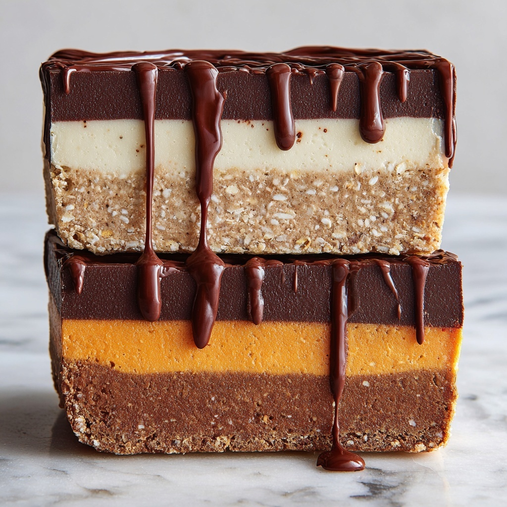 No Bake Pumpkin Bars Vegan Recipe for Guilt-Free Indulgence Recipe - Recipe Image