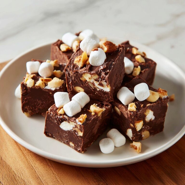 Decadent Rocky Road Fudge Ready in Just 10 Minutes Recipe