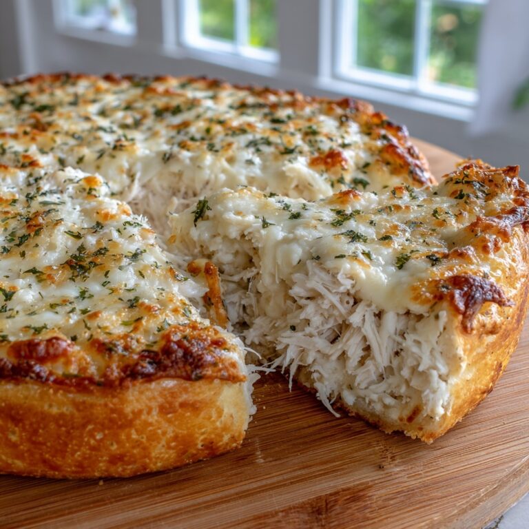 Garlic Alfredo Chicken Pizza Recipe