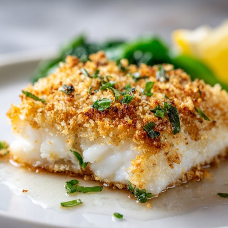 Parmesan Crusted Cod Recipe