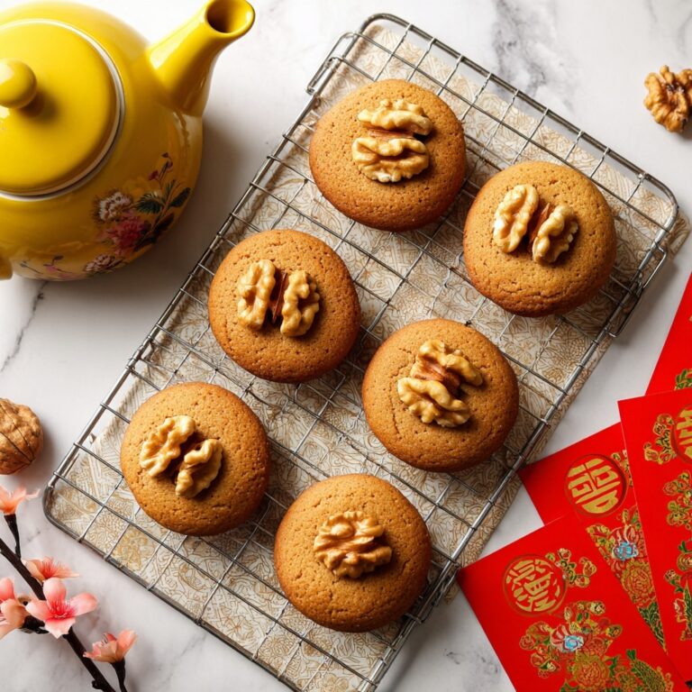 Delicious Chinese Walnut Cookies (Hup Toh Soh) for Every Celebration Recipe