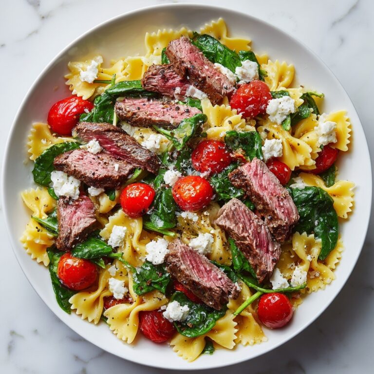 Steak Pasta Salad Recipe