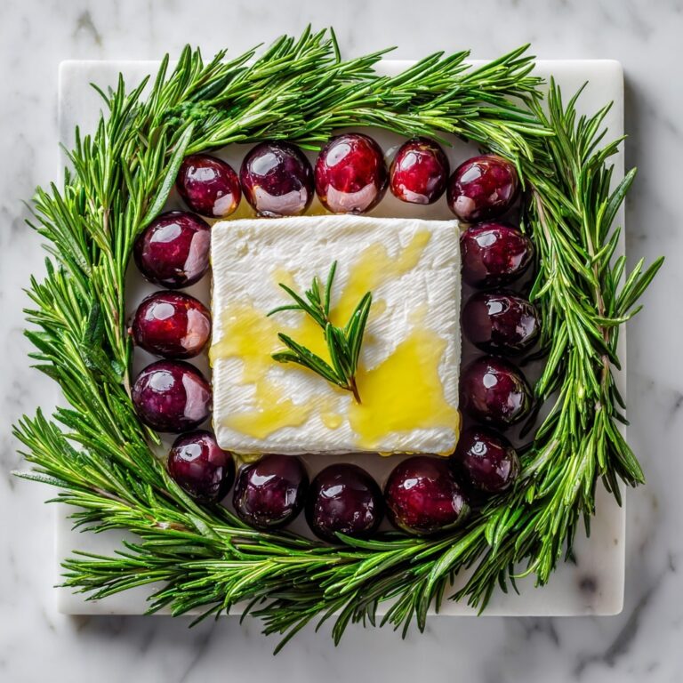 Roasted Grape & Rosemary Feta Garland Recipe