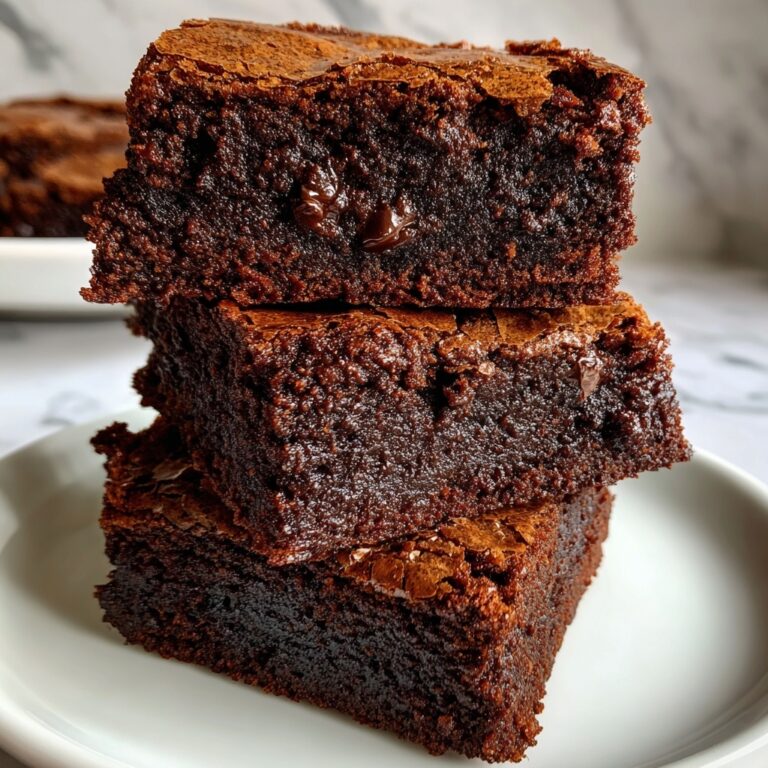 Easy Zero-Sugar Brownies with Greek Yogurt Recipe