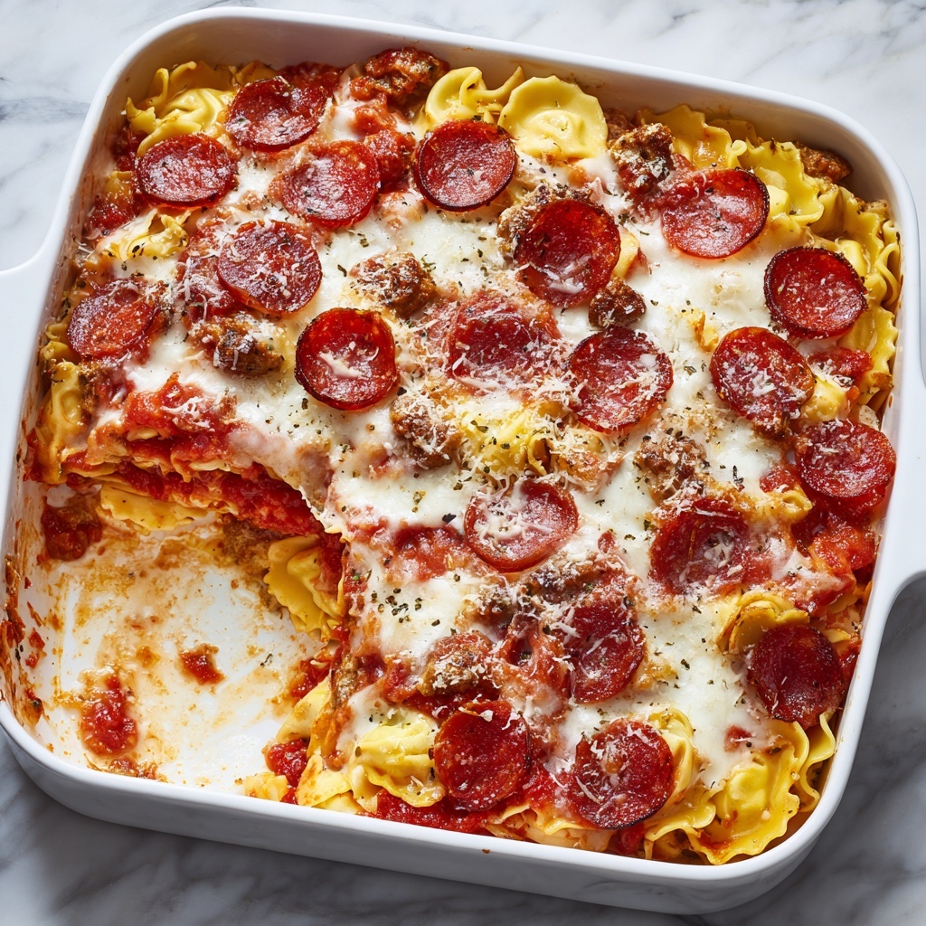 Meat Lovers Pizza Tortellini: 7 Comforting Delights Recipe - Recipe Image