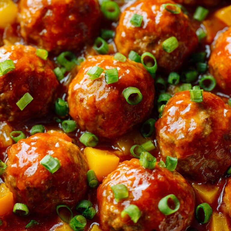 Sweet and Sour Meatballs Recipe