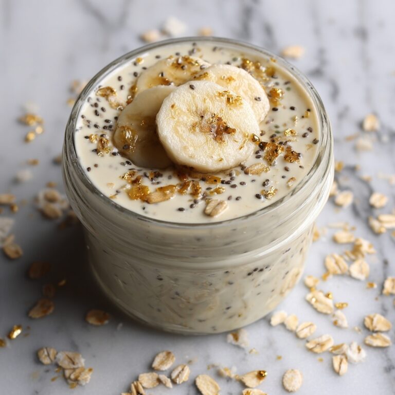 Banana Cream Pie Overnight Oats for a Wholesome Morning Boost Recipe