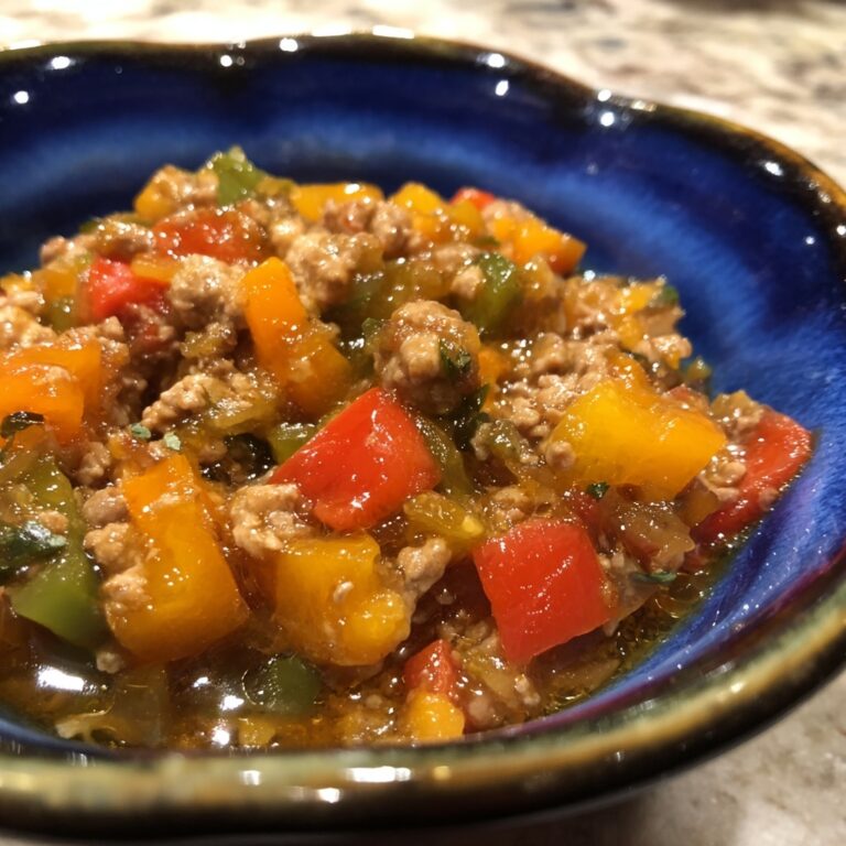 Ground Beef and Peppers Skillet: 7 Steps to Pure Comfort Recipe
