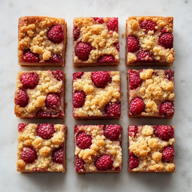 Raspberry Streusel Shortbread Bars Recipe