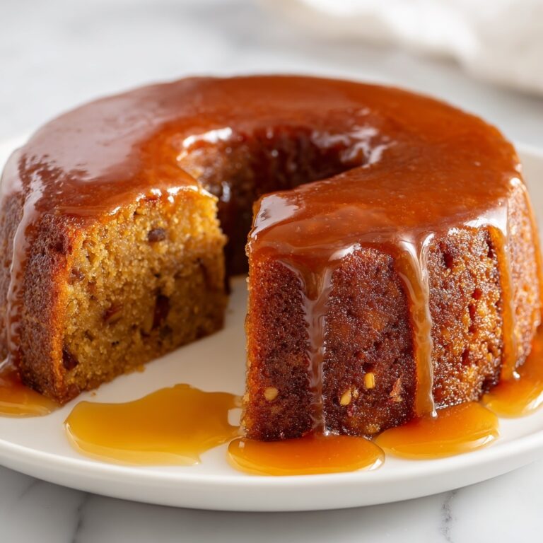 Date Honey Cake with Lemon Glaze Recipe