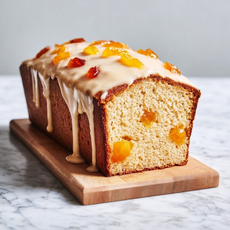 Peach Bread Bliss with Cinnamon Glaze Recipe