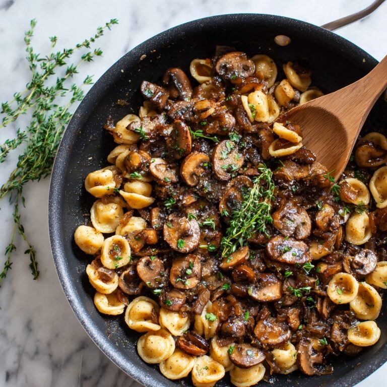One Pot French Onion Pasta Recipe