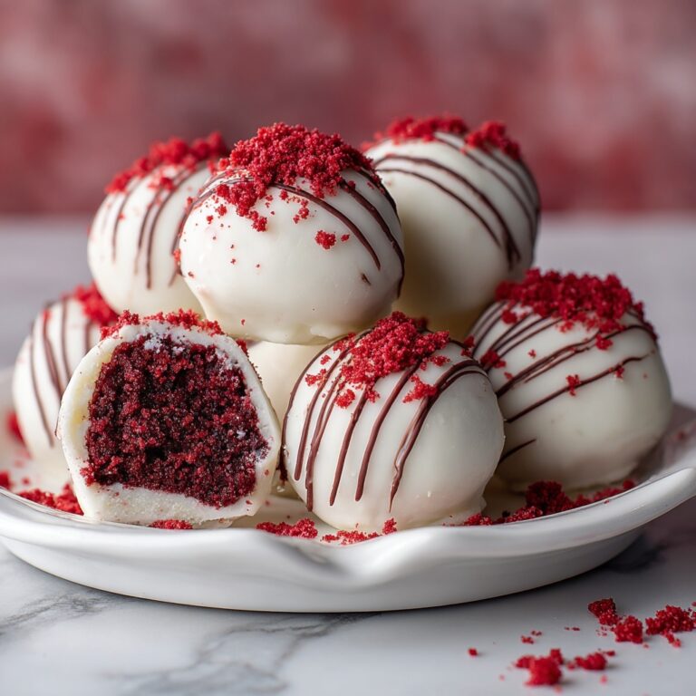 Red Velvet Cake Balls Recipe