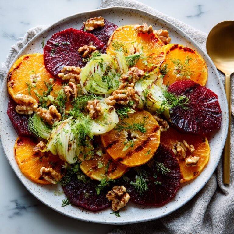 Roasted Beet and Fennel Salad with Orange Vinaigrette and Toasted Almonds Recipe