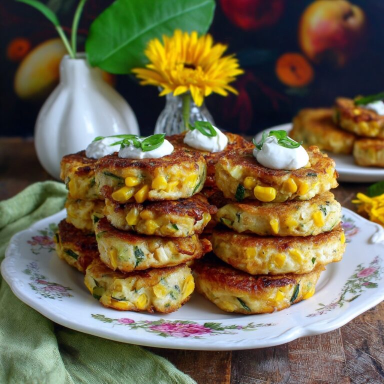 Corn Zucchini Fritters Recipe