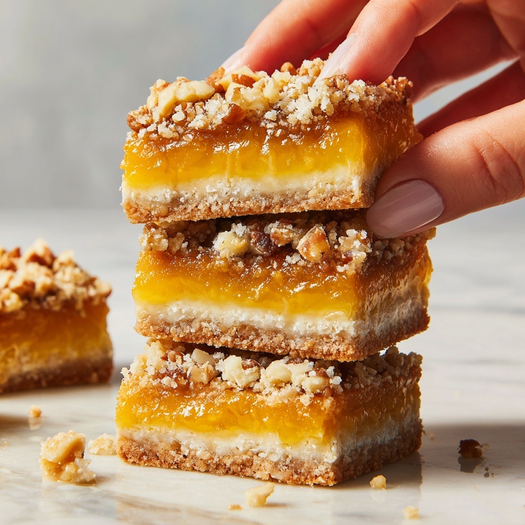 Apricot Coconut Pecan Bars Recipe - Recipe Image