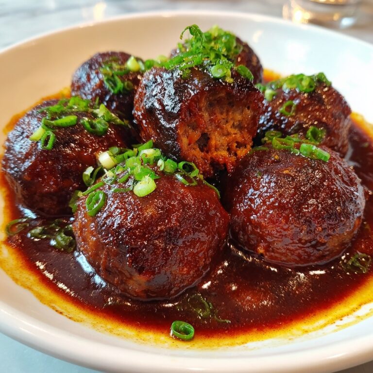 Korean BBQ Meatballs That Will Change Your Dinner Forever Recipe