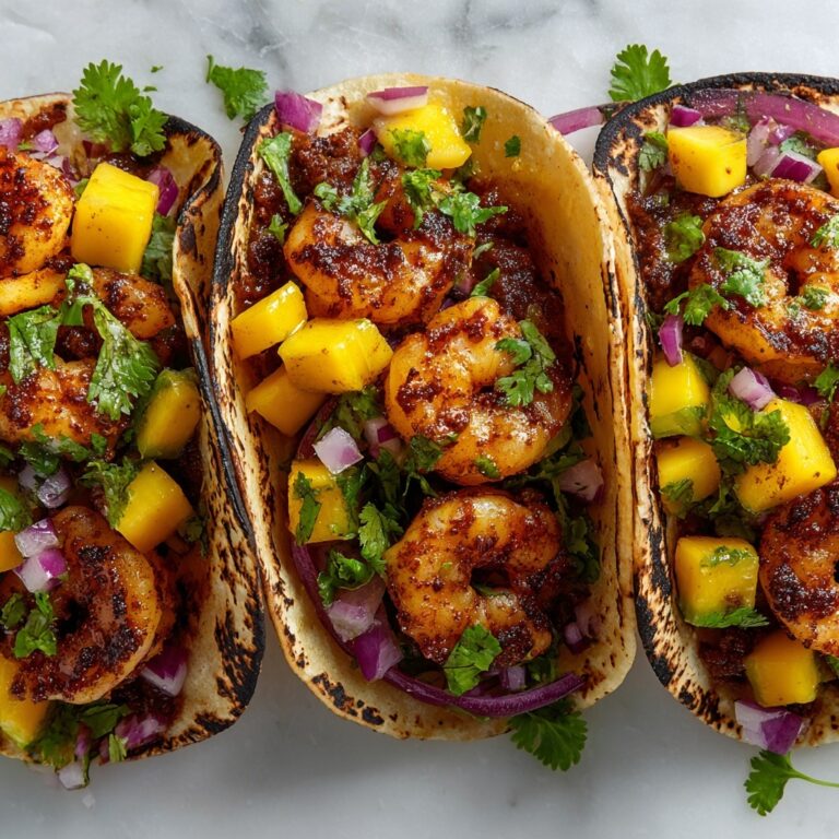 Spicy Shrimp Tacos with Mango Salsa Recipe