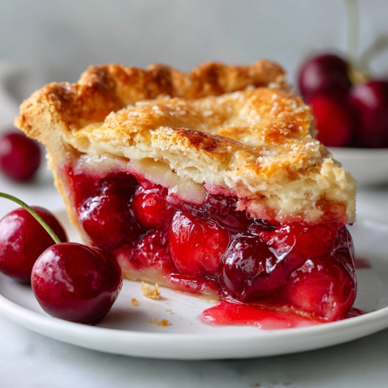 Cherry Pie with Canned Cherries Recipe
