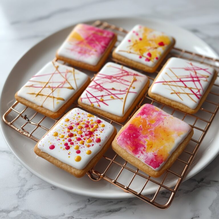 Abstract Art Cookies Recipe