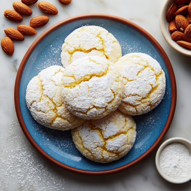 Ricciarelli Italian Almond Cookies Recipe