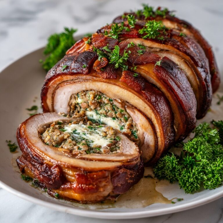 Italian Porchetta Roast with Fennel & Herbs Recipe