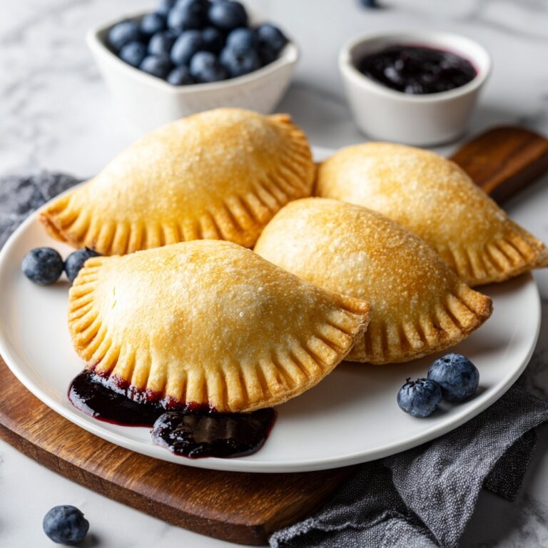 Air Fryer Blueberry Hand Pies Recipe
