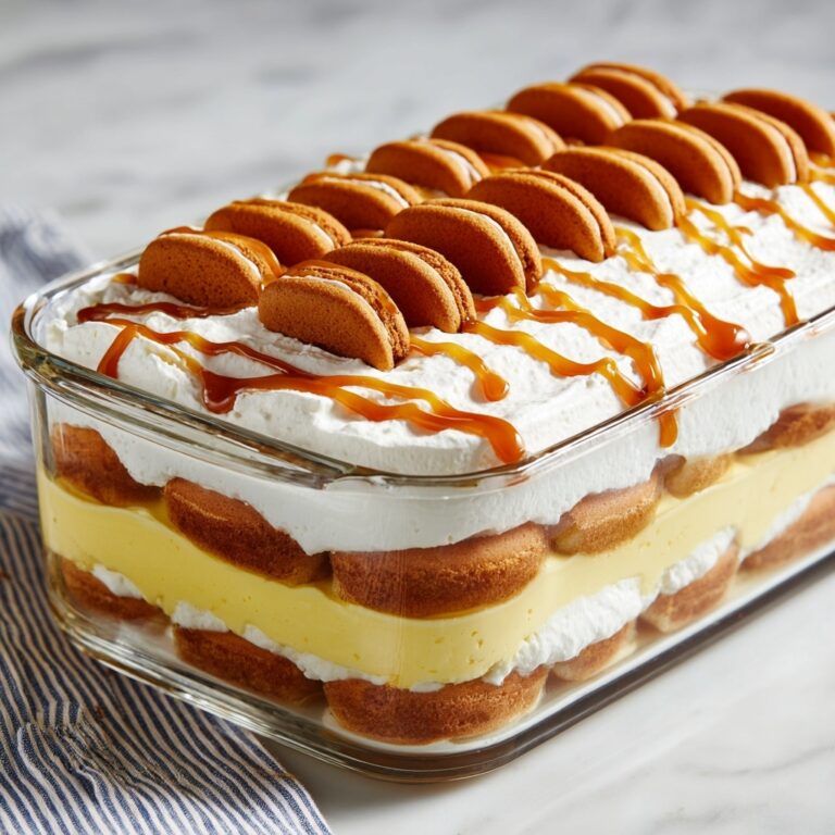 Salted Caramel Banana Pudding Recipe