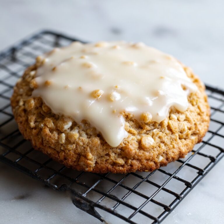 Iced Oatmeal Cookies Recipe
