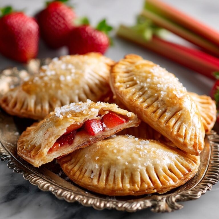 Strawberry Rhubarb Hand Pies Recipe