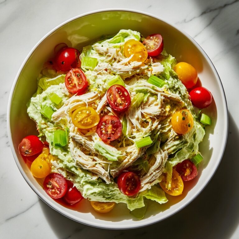 Healthy Ranch Chicken Salad: A Flavorful 350-Calorie Meal Recipe