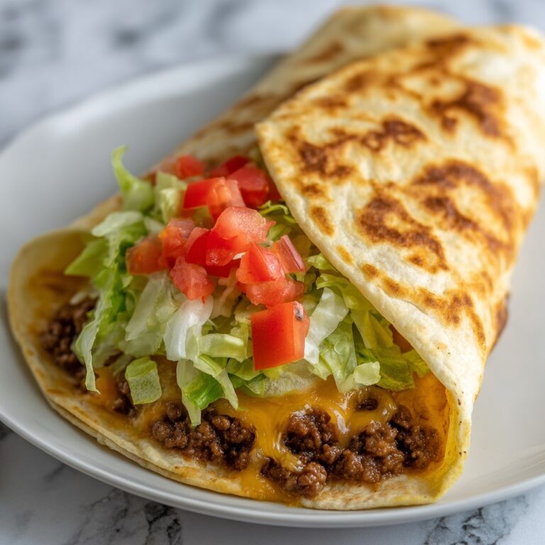 Comforting Nacho Cheese Beef Wrap Recipe