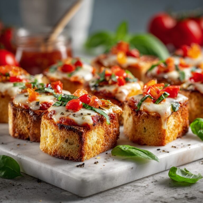 Homemade Mini Pizza Bagel Bites Recipe