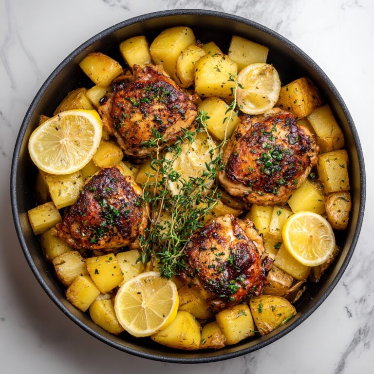 Greek Lemon Chicken & Potatoes Recipe