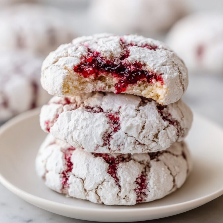 Red Velvet Crinkle Cookies Recipe