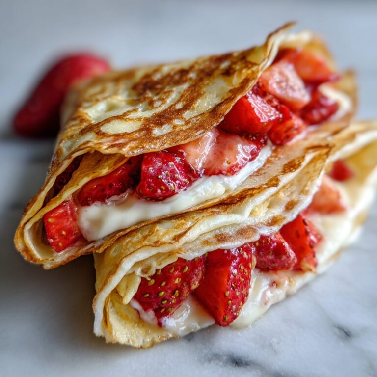Strawberry Cheesecake Quesadilla Recipe
