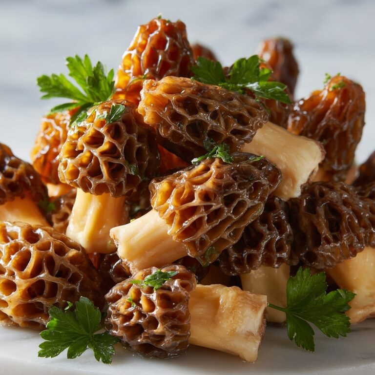 Sautéed Morel Mushrooms with Butter and Garlic Recipe