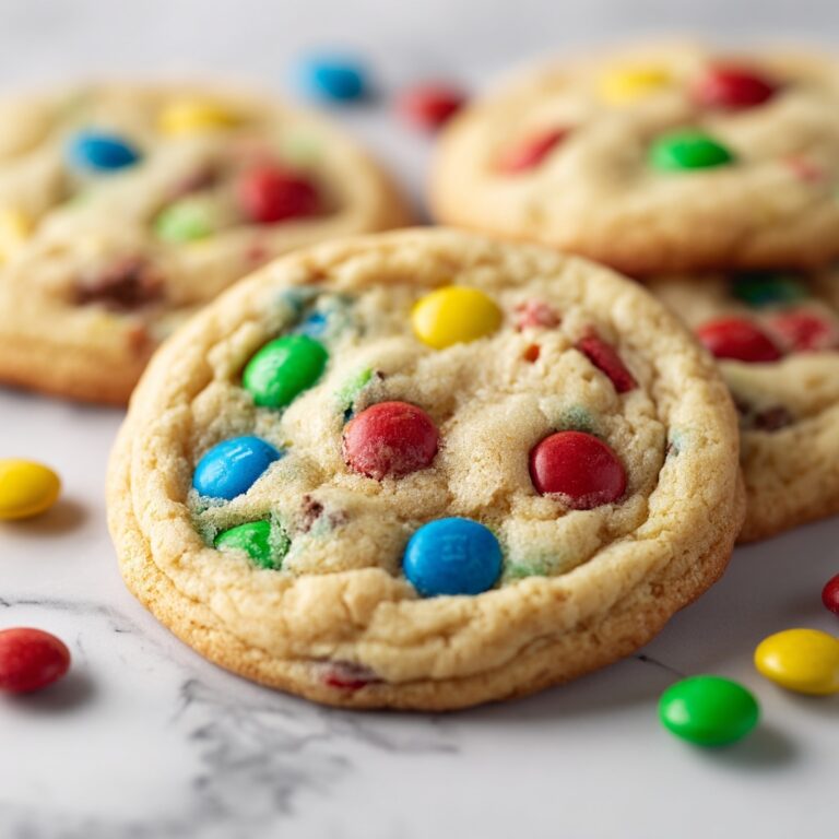 Soft and Chewy M&M Cookies Recipe