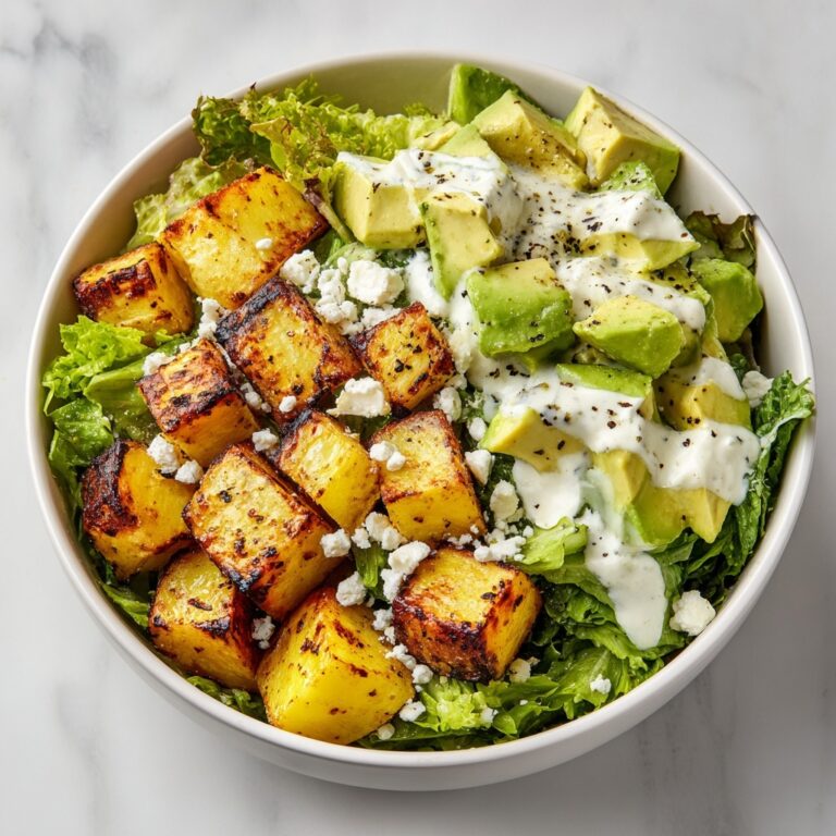 Smashed Potato Spring Salad with Creamy Lemon Dressing Recipe