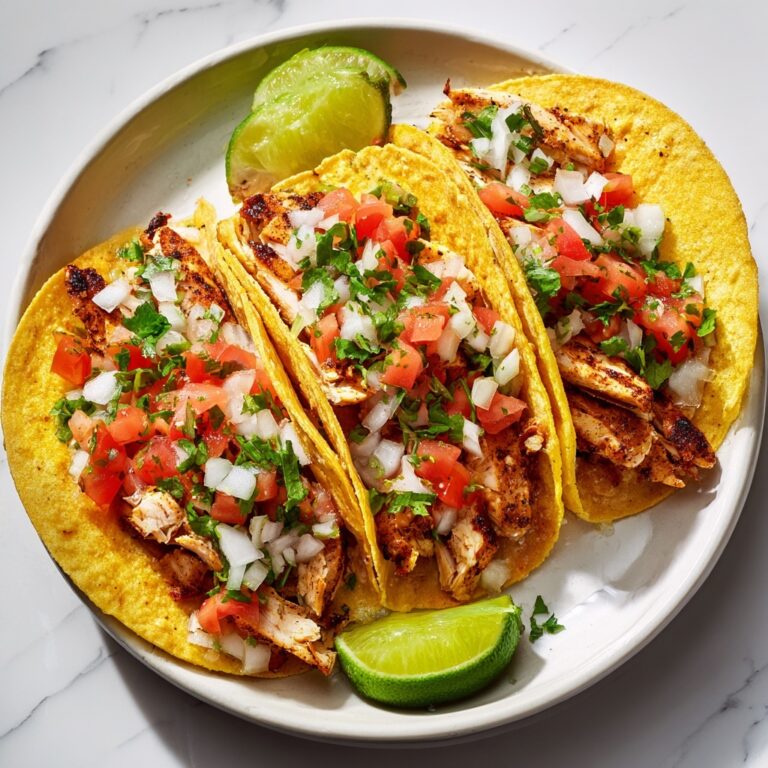 Grilled Chicken Tacos with Delicious Marinade and Toppings Recipe