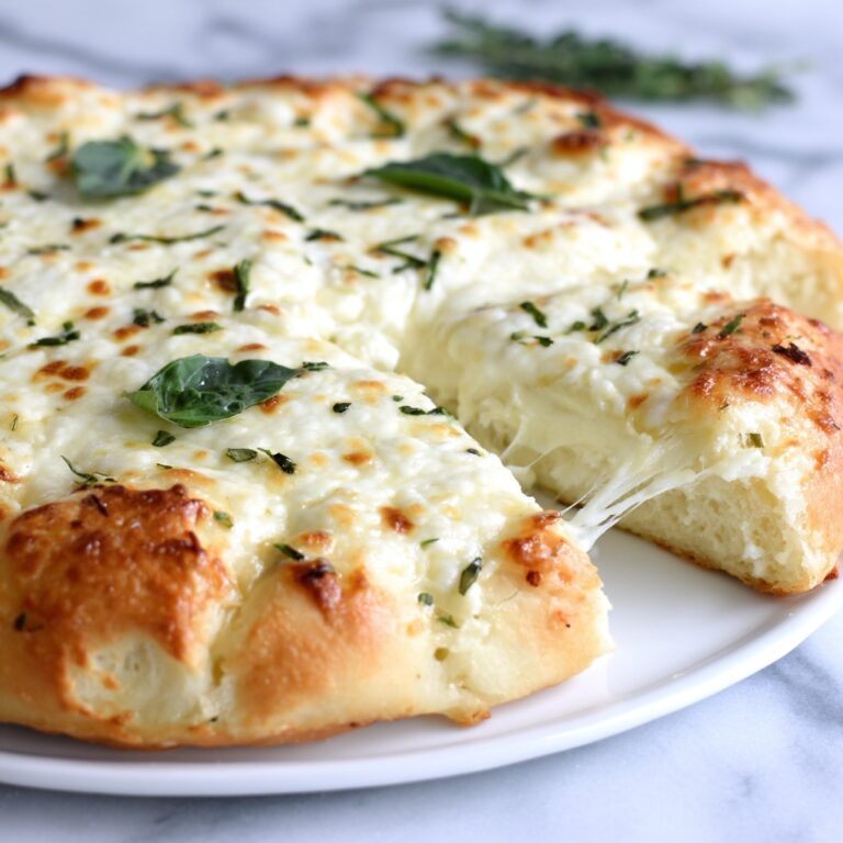 Creamy White Garlic Pizza Sauce Recipe