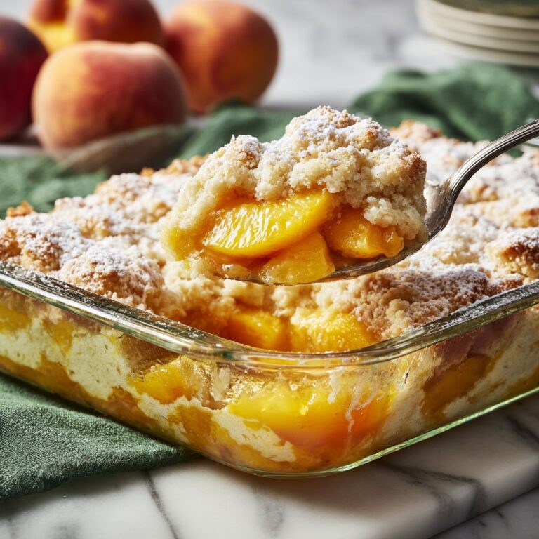 Fresh Peach Cobbler Recipe
