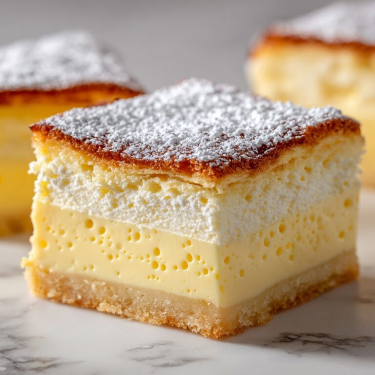 No-Bake Custard Slice Recipe