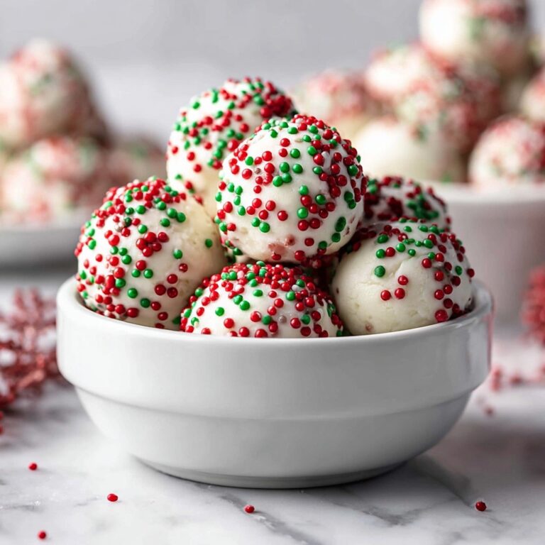 Christmas Sugar Cookie Truffles Recipe