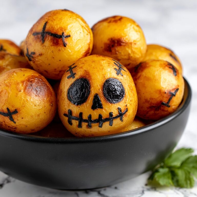 Spooky Skull Potatoes: Creamy Halloween Fun Recipe