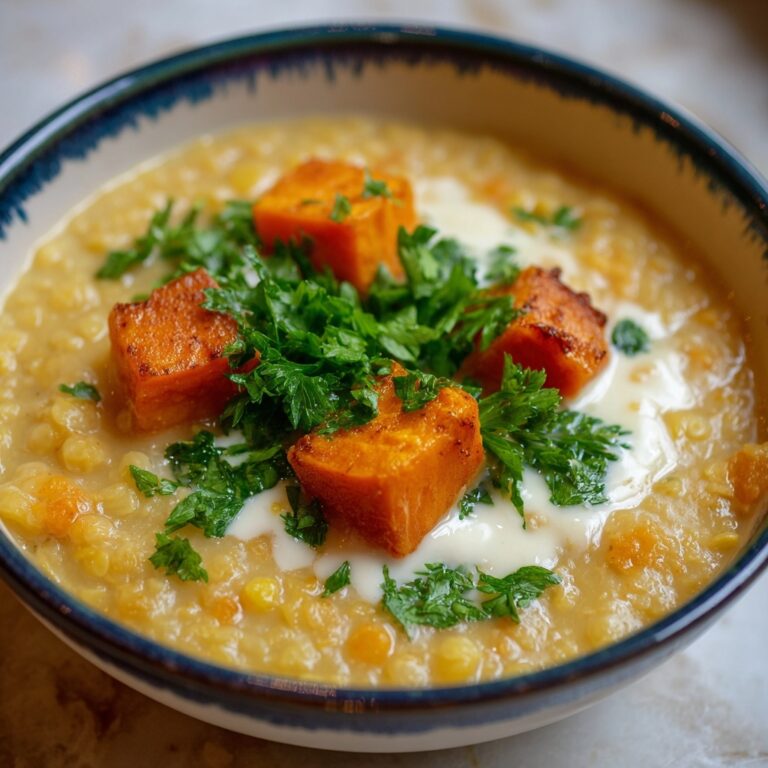 Spiced Pumpkin Lentil Soup Recipe