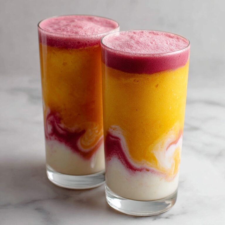 Raspberry Peach Protein Smoothie Recipe